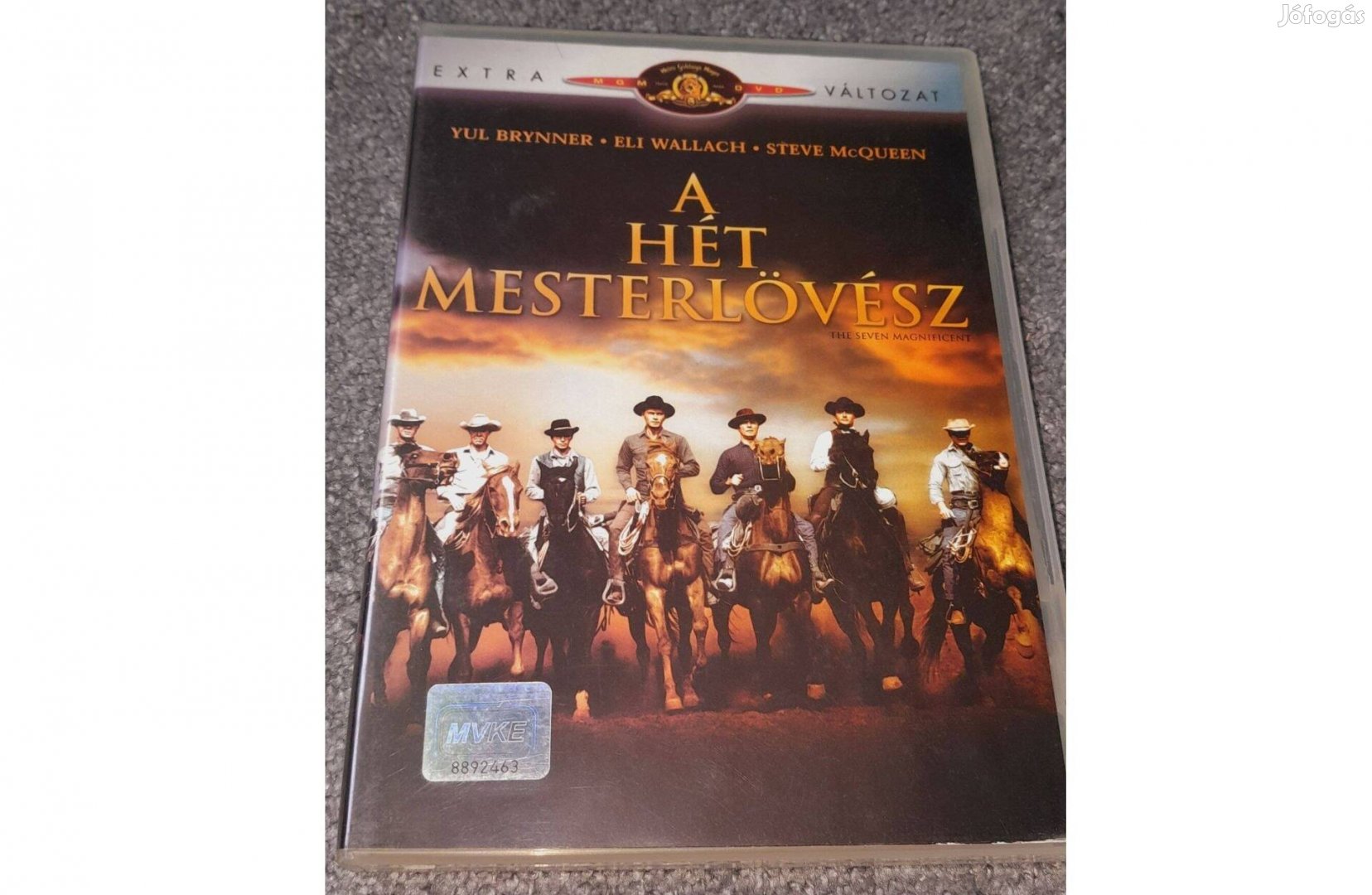 A hét mesterlövész DVD (1960) Extra változat, feliratos MGM kiadás