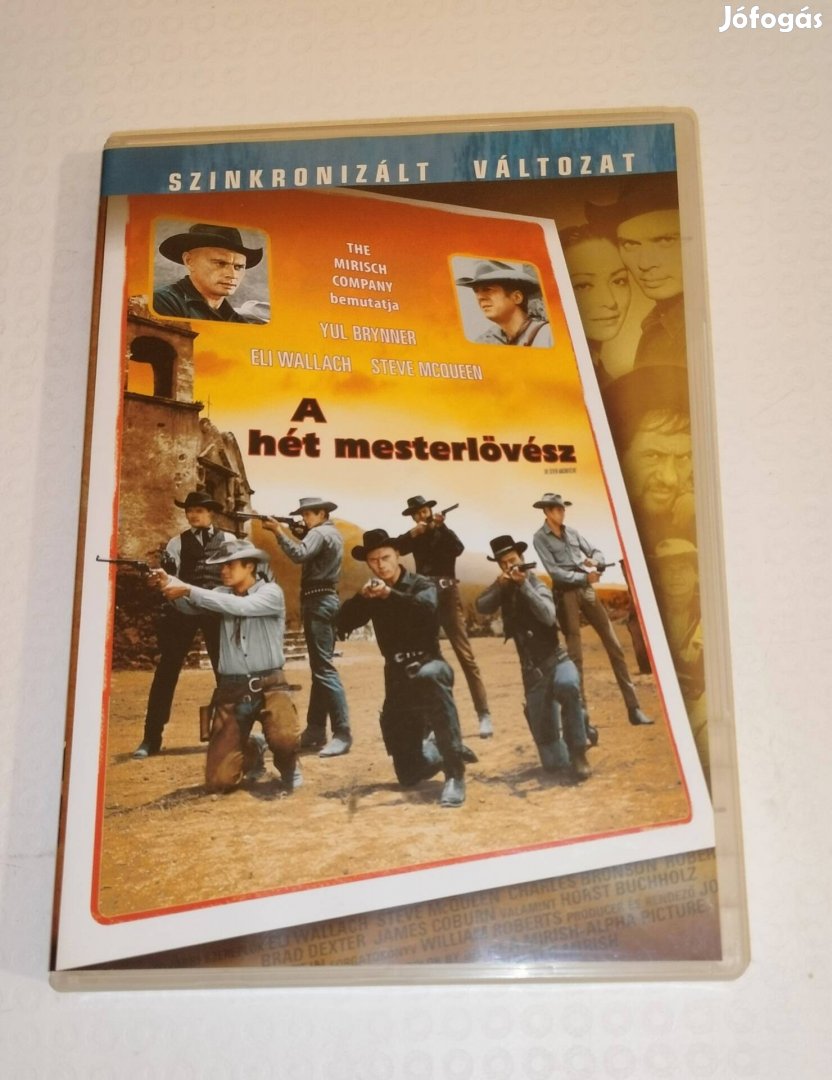 A hét mesterlövész dvd