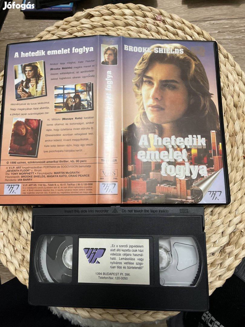 A hetedik emelet foglya vhs