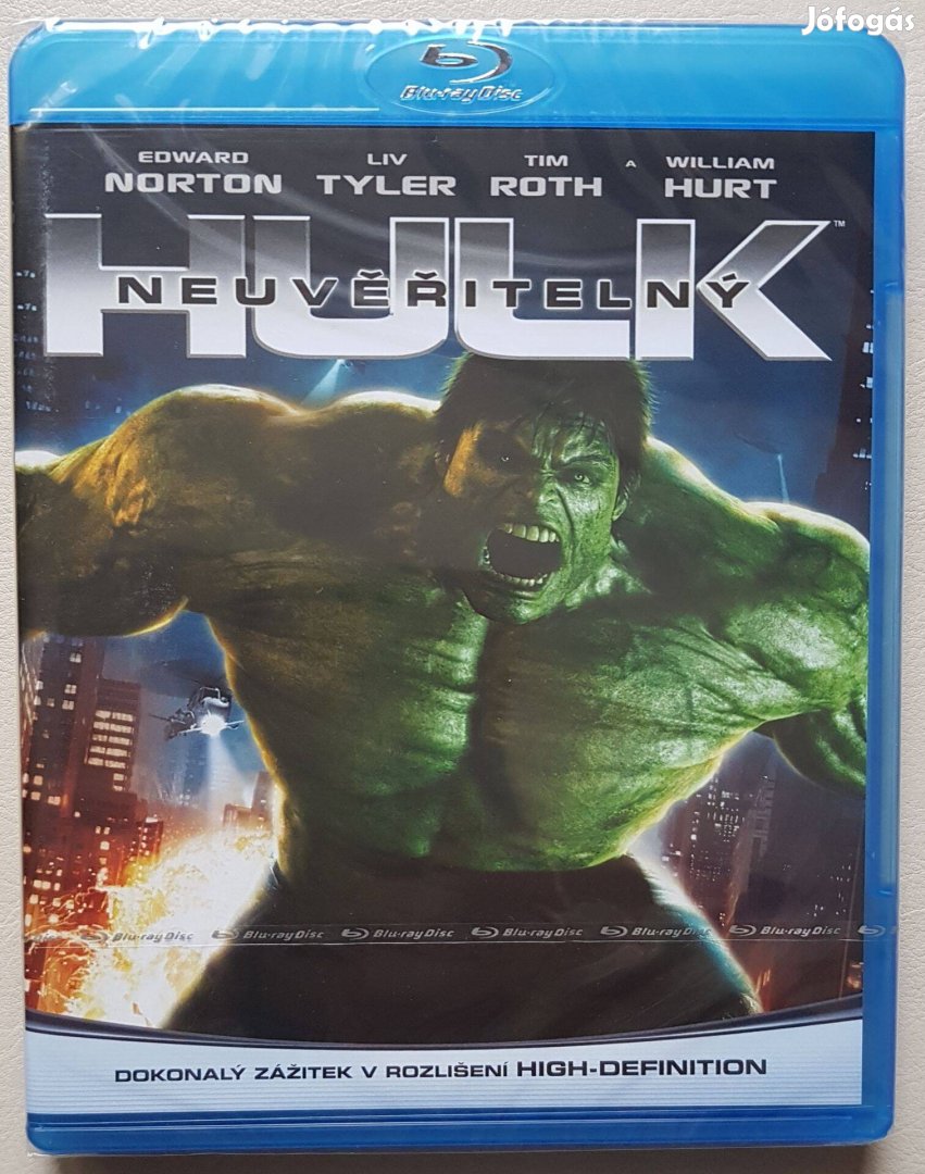 A hihetetlen Hulk blu-ray