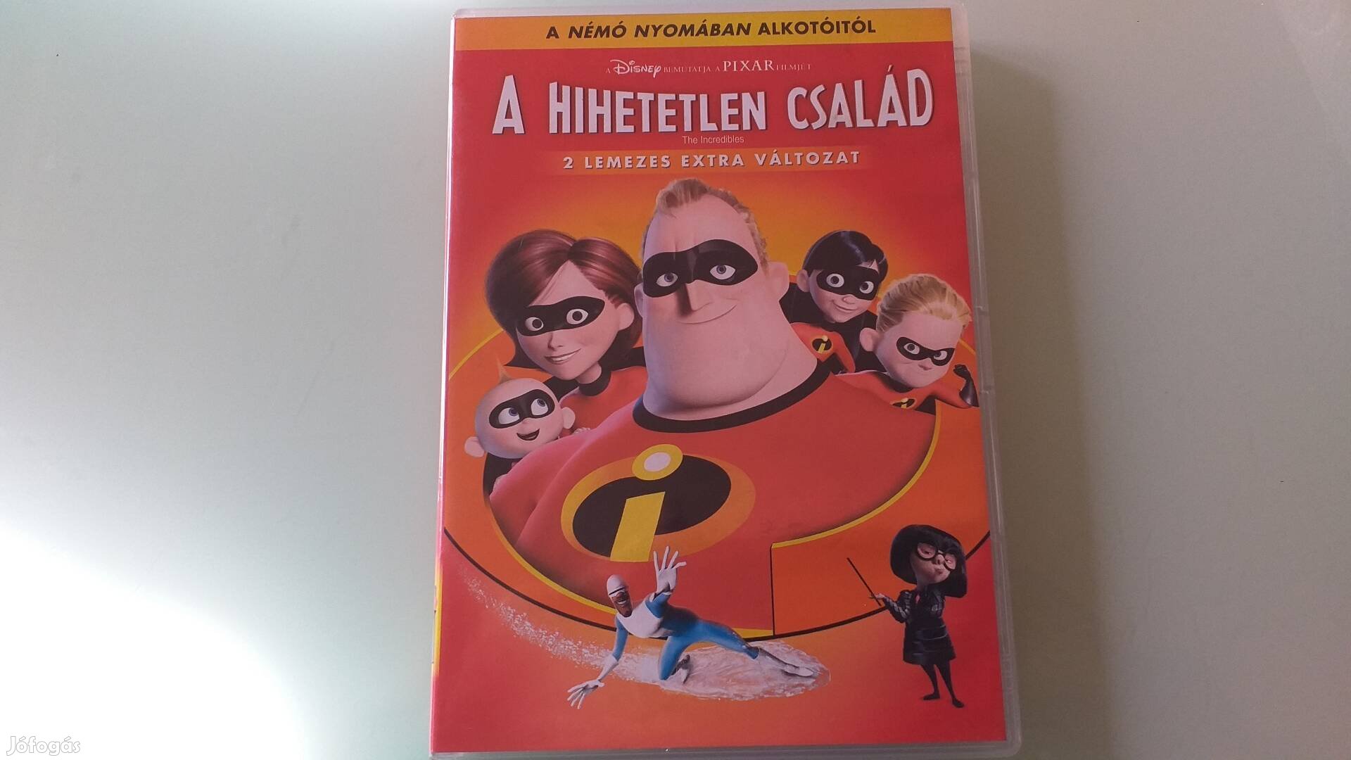 A hihetetlen család 2 lemezes DVD Walt Disney