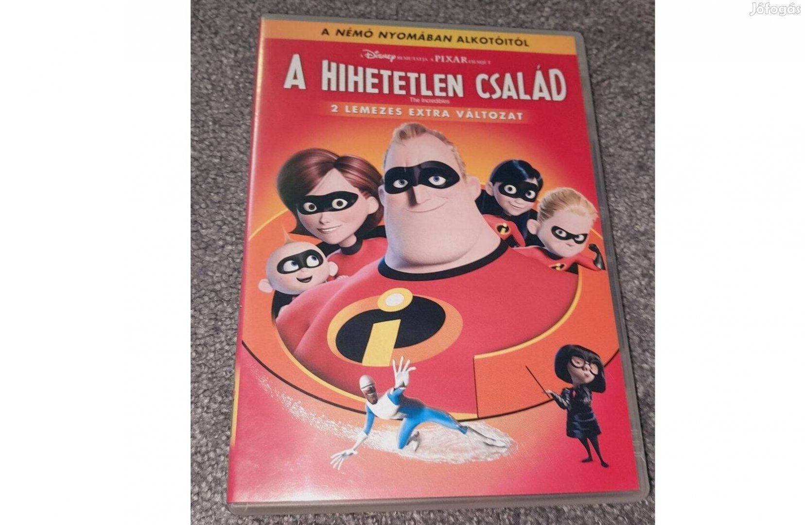 A hihetetlen család DVD (2004) Szinkronizált, duplalemezes kiadás