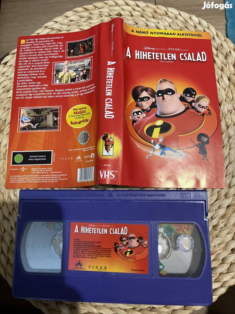 A hihetetlen család vhs r