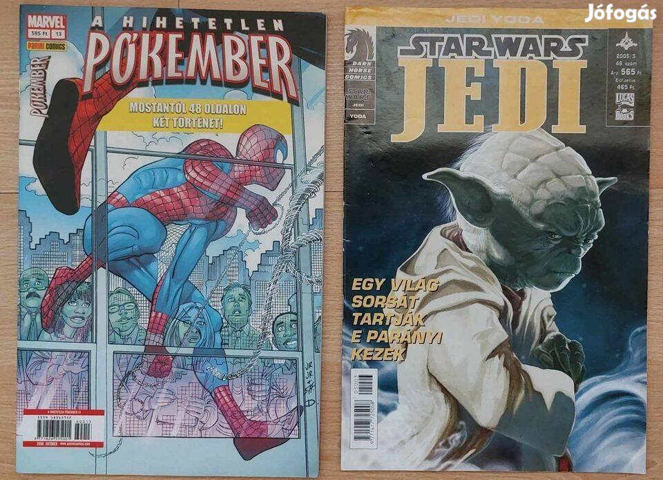 A hihetetlen pókember, Star Wars Jedi képregények