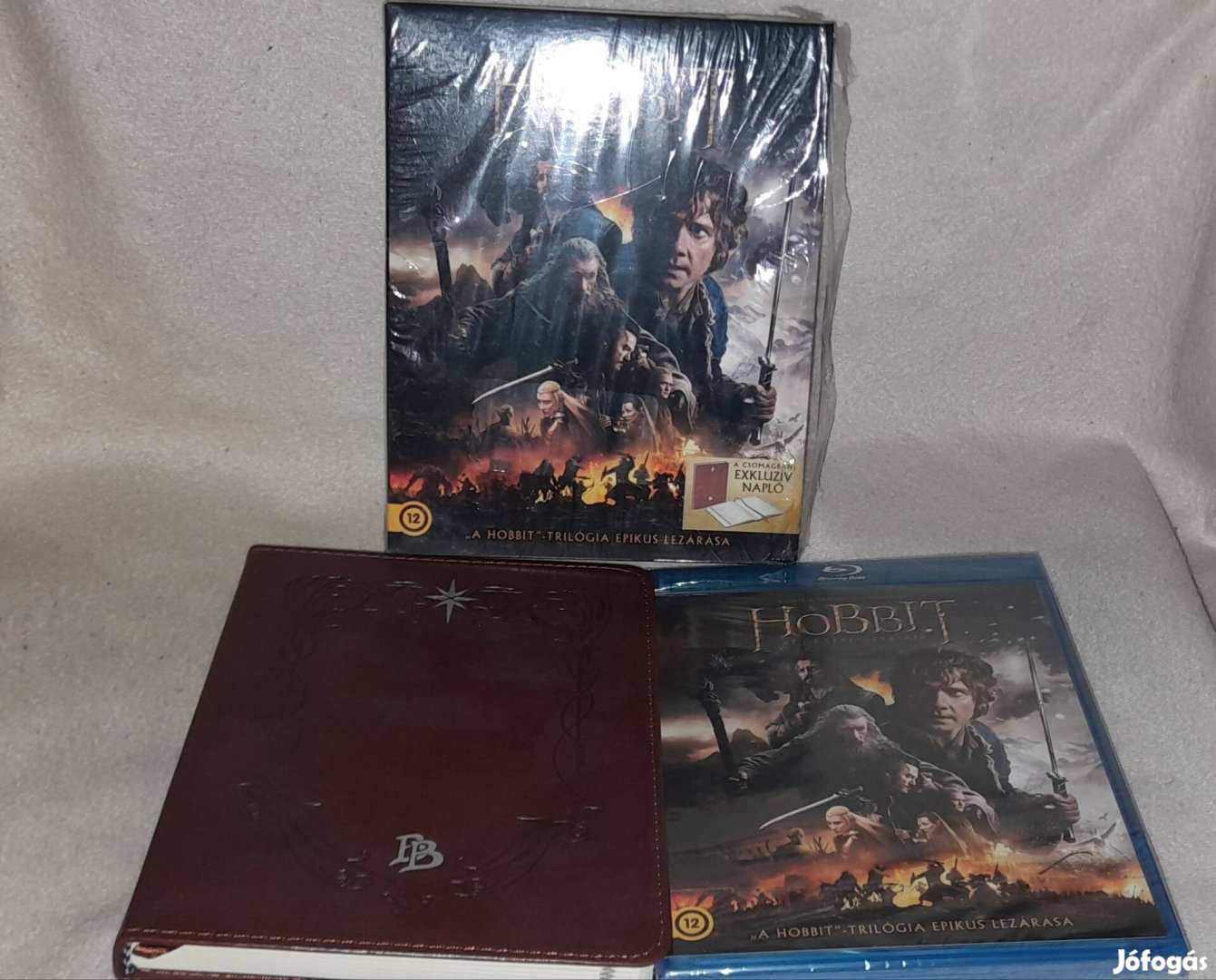 A hobbit: Az öt sereg csatája Blu-ray + Bilbó naplója 