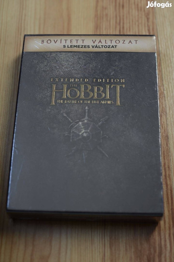 A hobbit: Az öt sereg csatája - bővített, extra változat (5 DVD) Új