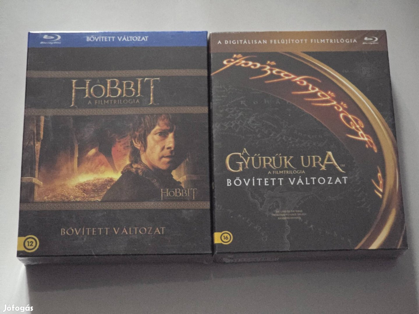 A hobbit és a gyűrűk ura (bővített) Blu-ray