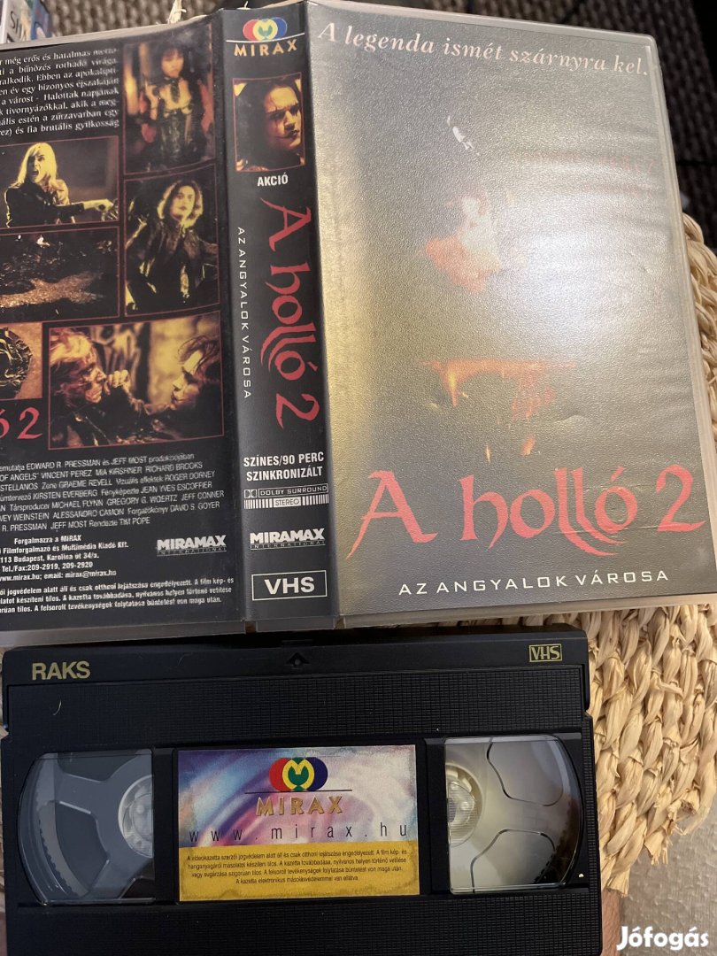 A holló 2 vhs