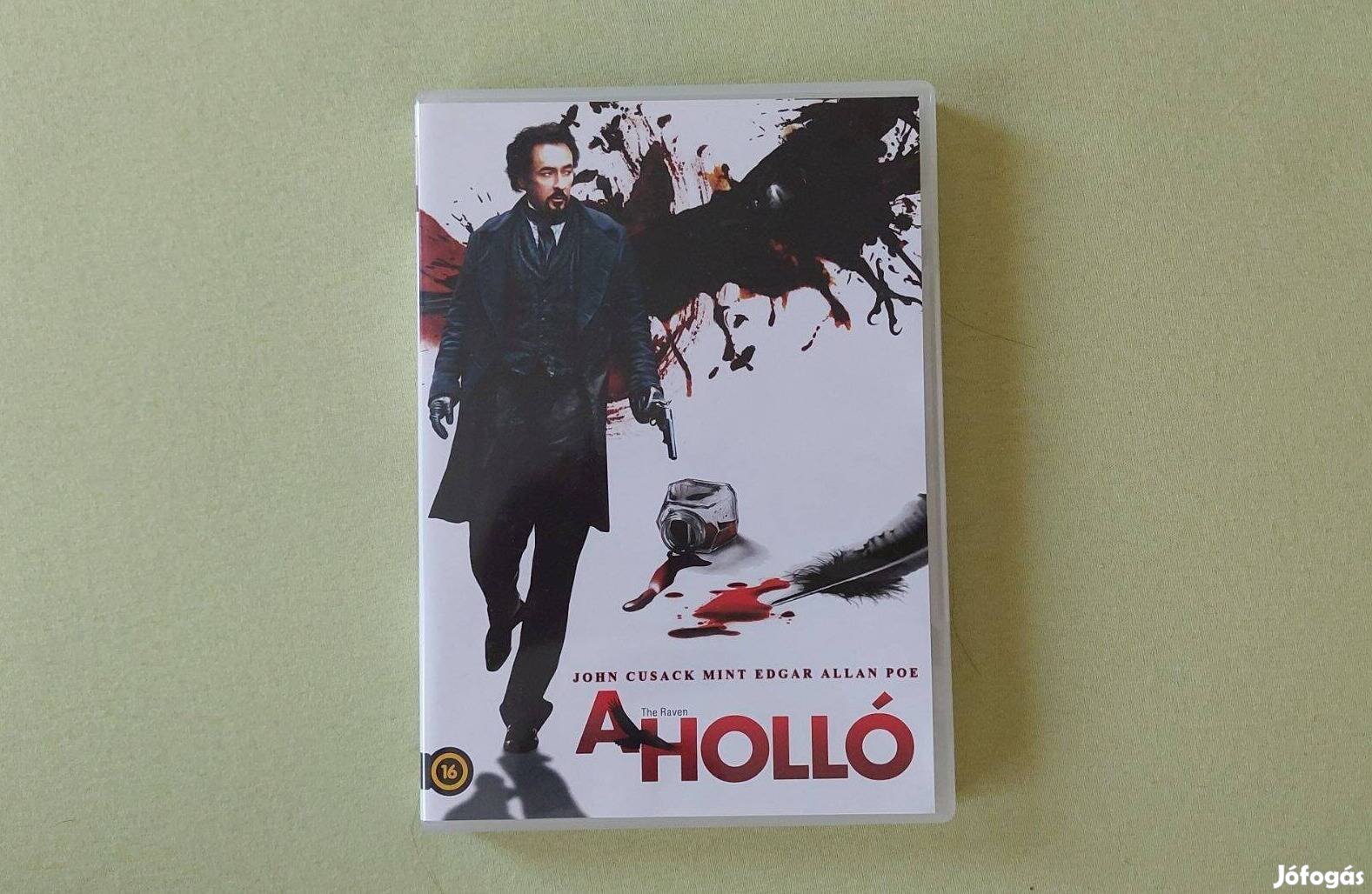 A holló DVD ritkaság! 2012 John Cusack mint Edgar Allan Poe Budapesten