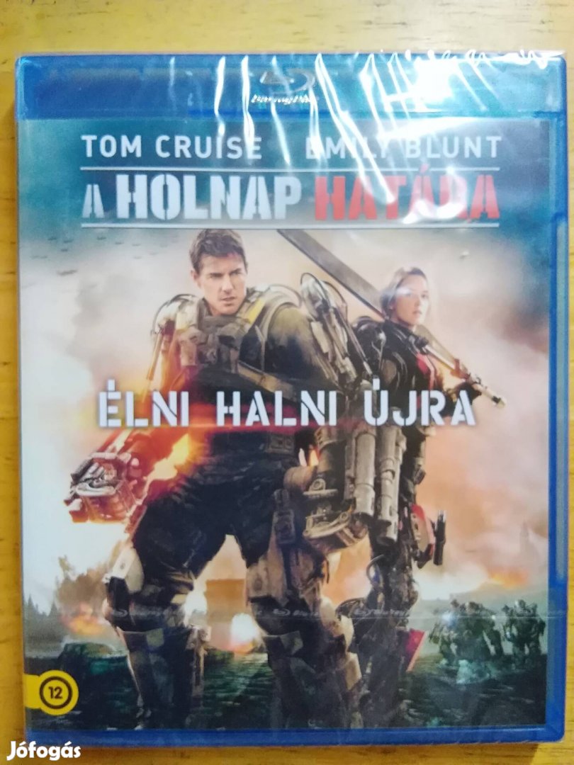 A holnap határa blu-ray Tom Cruise Bontatlan 