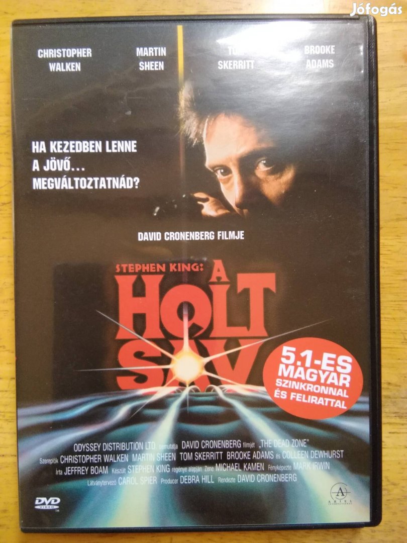 A holtsáv dvd Christopher Walken 