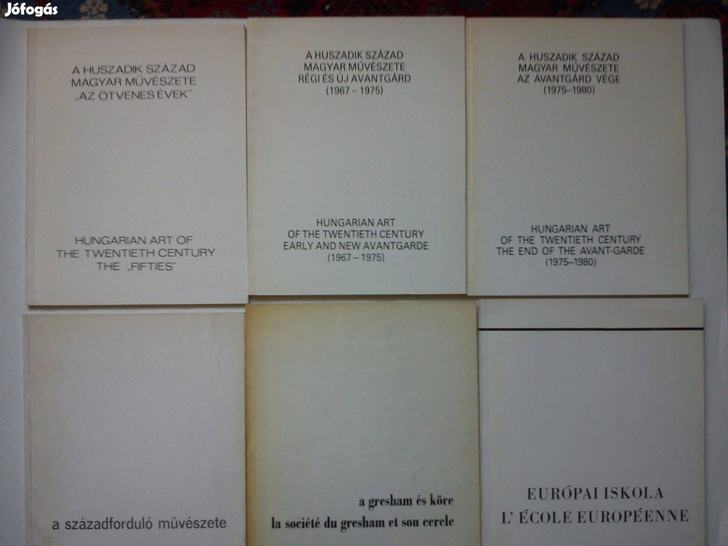 A huszadik század magyar művészete 4 db