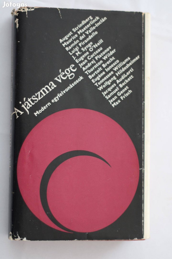 A játszma vége Modern egyfelvonásosok I / könyv Európa Könyvkiadó 1969