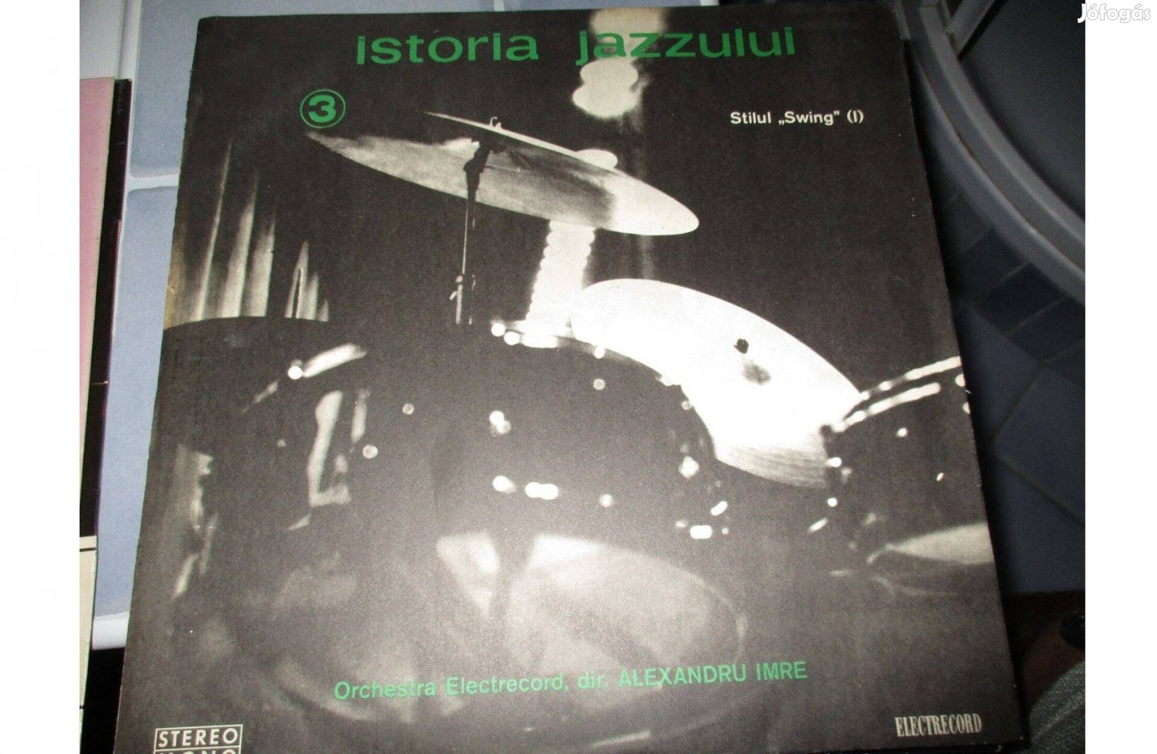 A jazz történelme bakelit hanglemez sorozat eladó