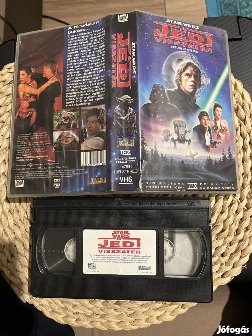 A jedi visszatér star wars vhs