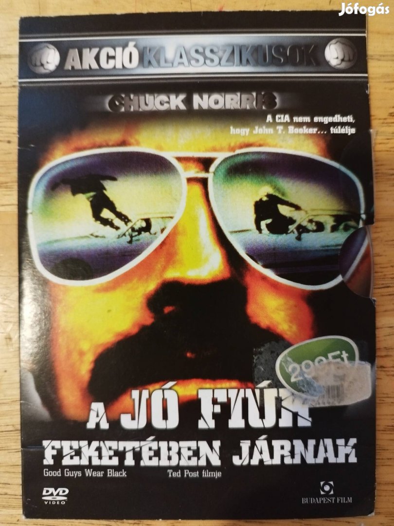 A jó fiúk feketében járnak újszerű dvd Chuck Norris 