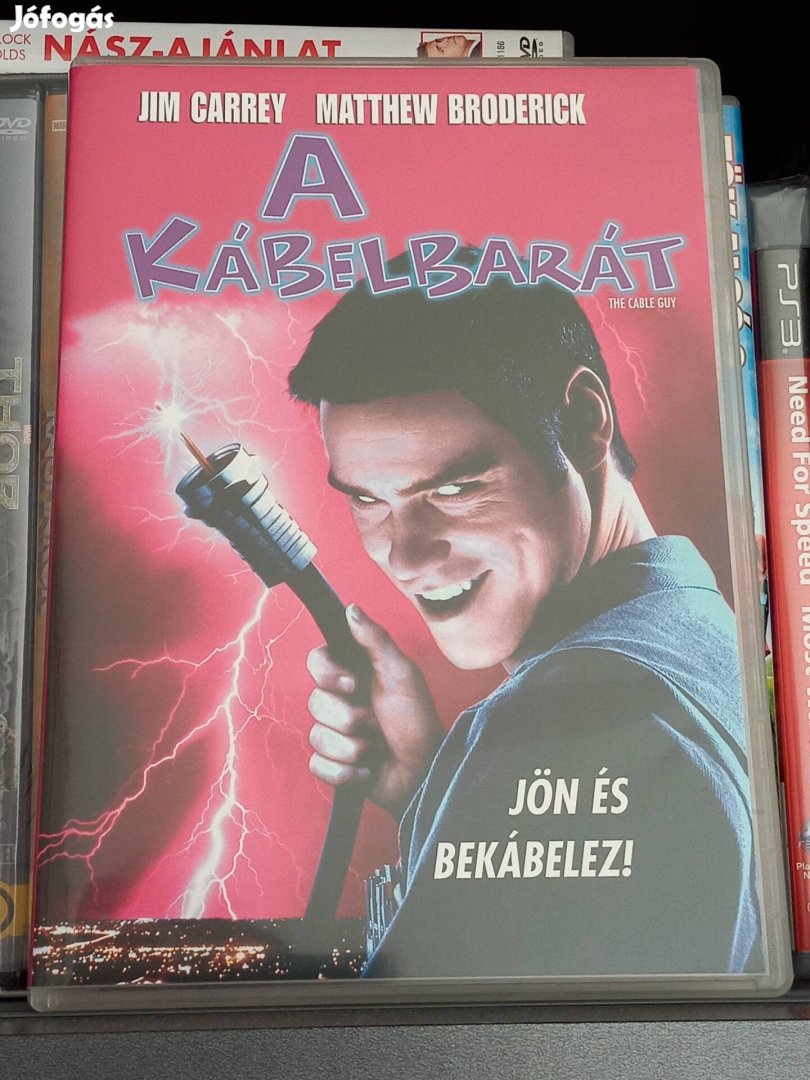 A kábelbarát Jim Carrey DVD film 