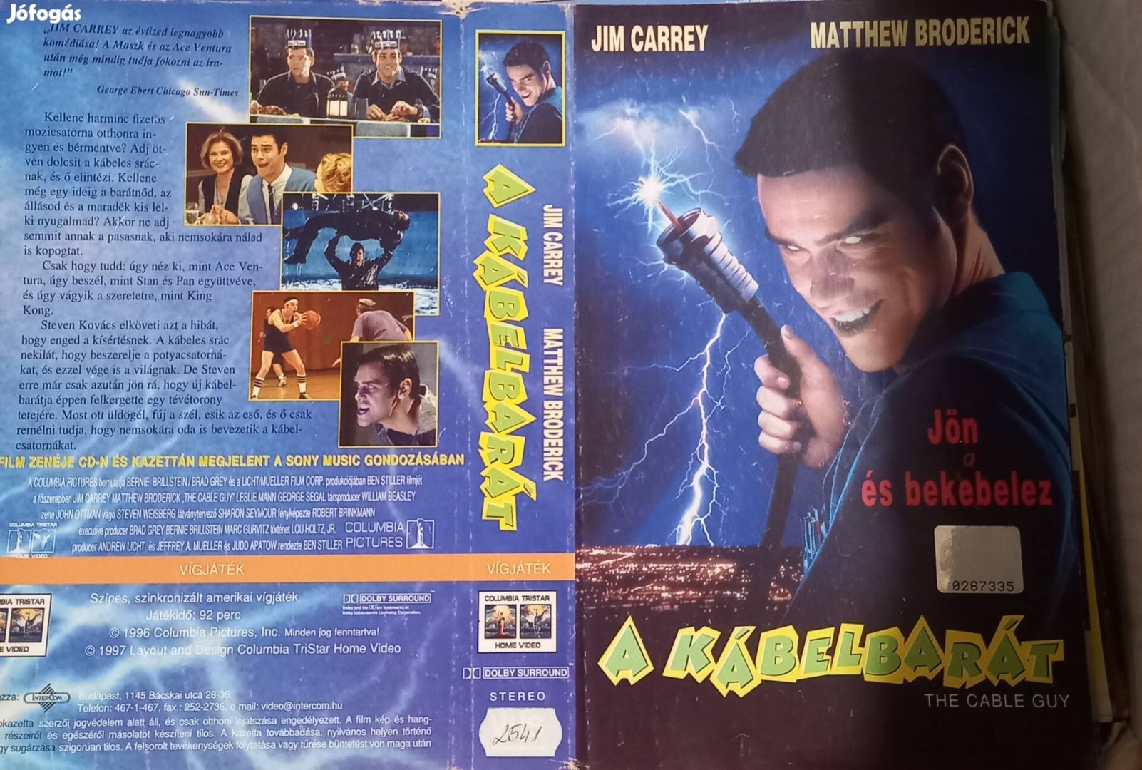 A kábelbarát - vígjáték vhs - nagytok