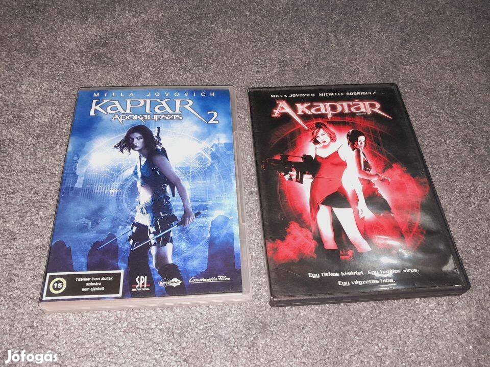 A kaptár 1 - 2 - Resident Evil: Apocalypse DVD (2004) Szinkronizált