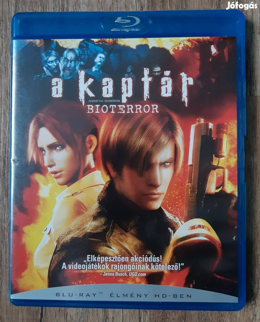 A kaptár: Bioterror (Blu-Ray) (újszerű)