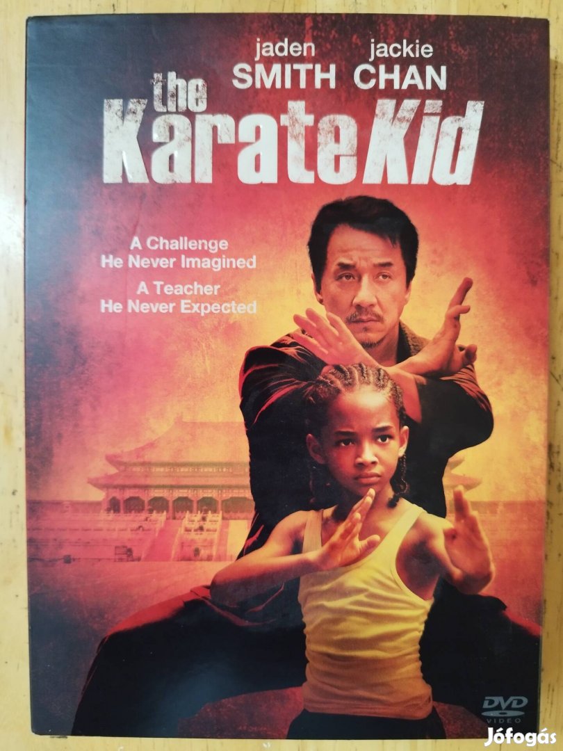A karate kölyök papirfeknis dvd Jackie Chan - Jaden Smith 