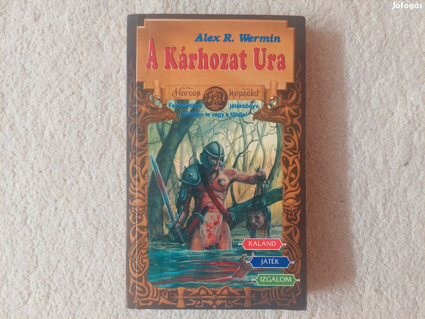 A kárhozat ura - Kaland játék kockázat - lapozgatós könyv