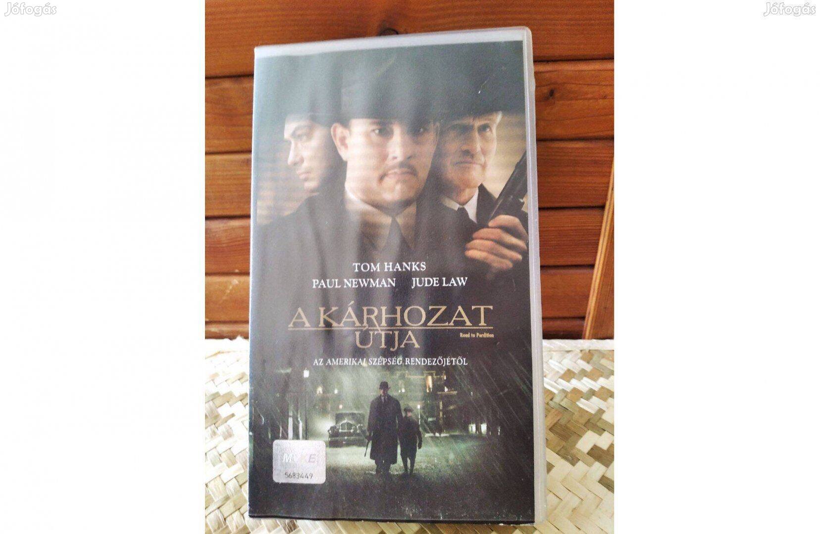 A kárhozat útja című film, VHS kazettán, eladó!