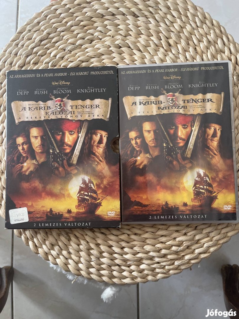 A karib tenger kalózai 2 dvd