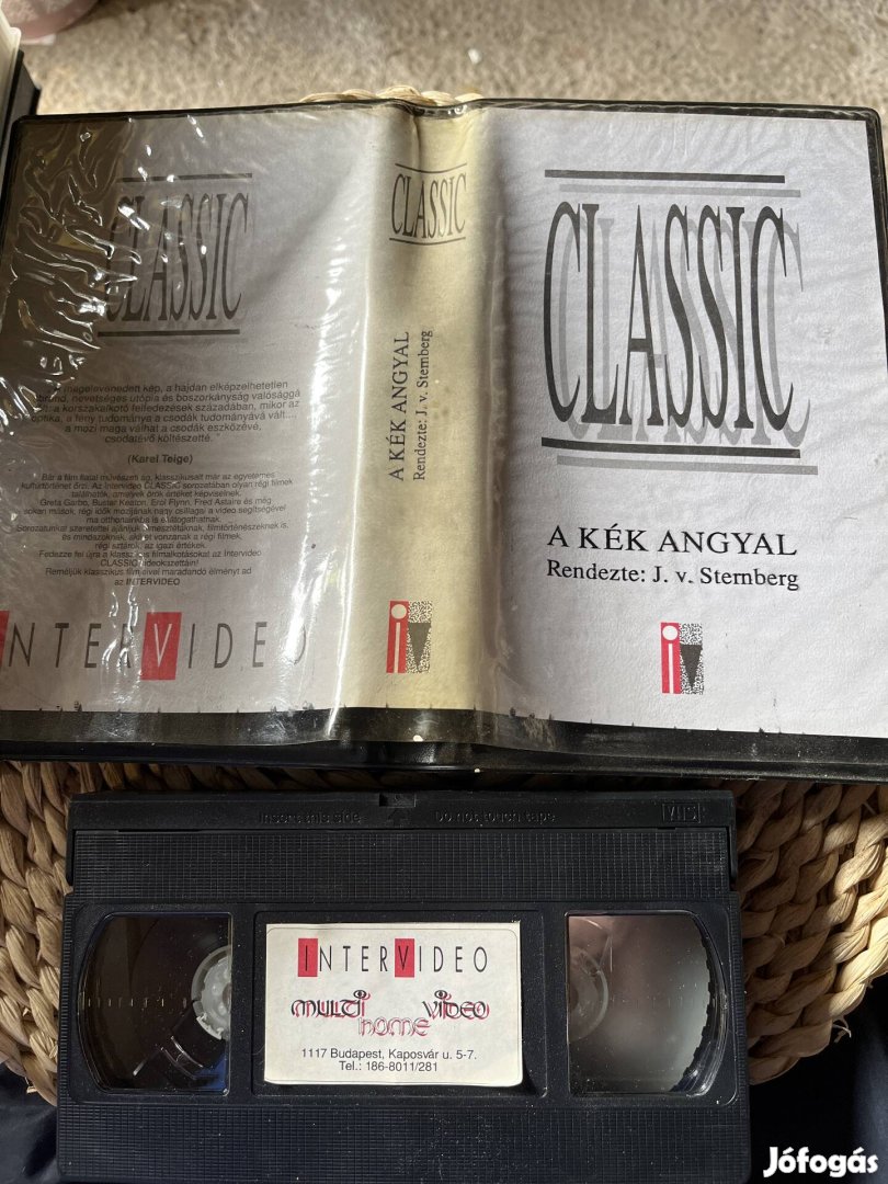 A kék angyal vhs