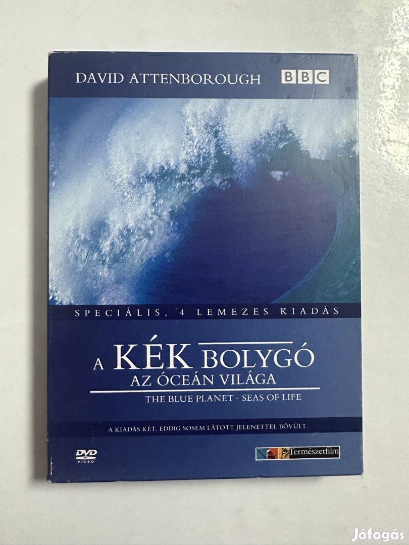 A kék bolygó (digipack 4lemezes) dvd