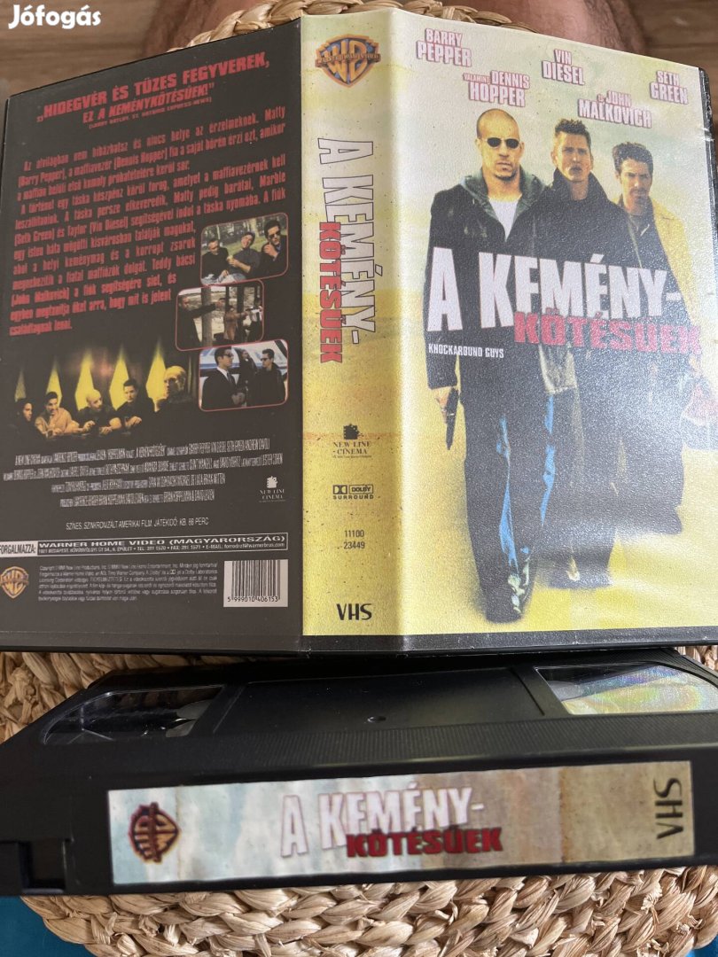 A keménykötésüek vhs kazetta