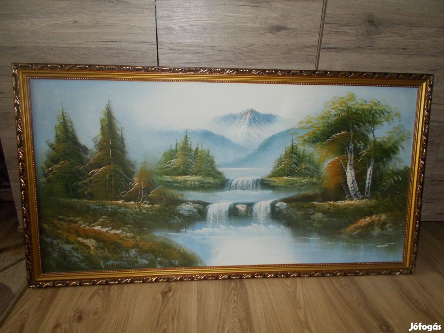 A képen látható festmény jó állapotban eladó