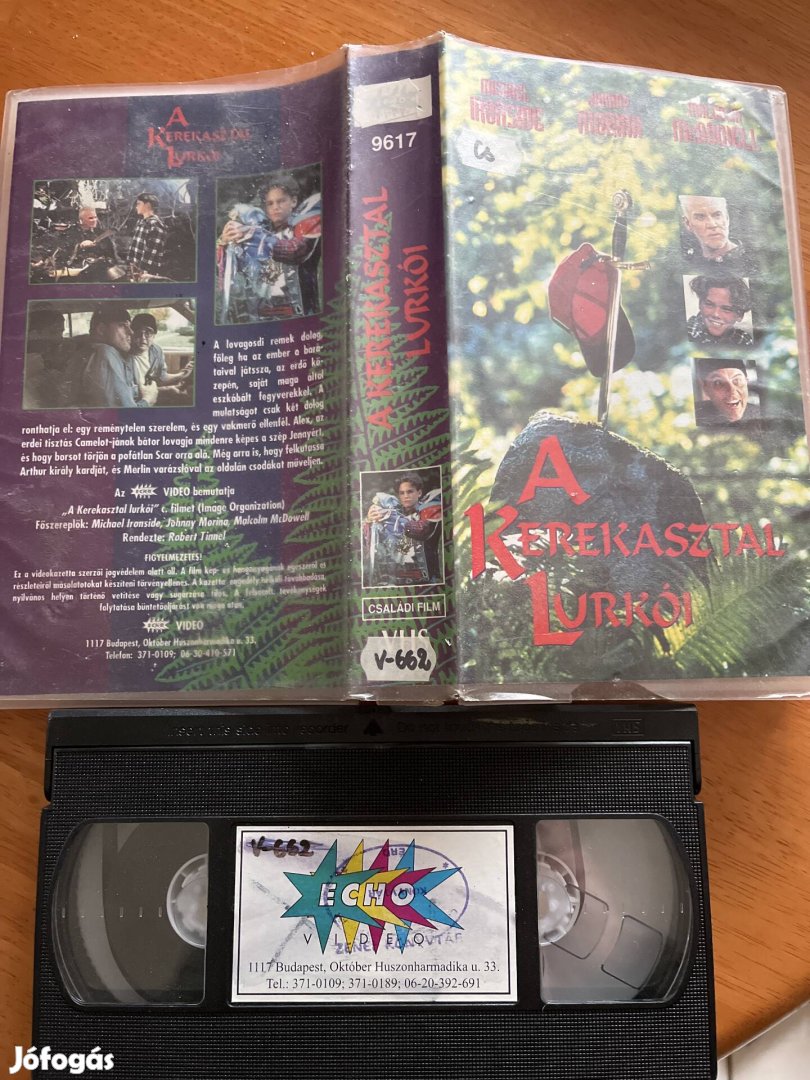 A kerekasztal lúrkói vhs 