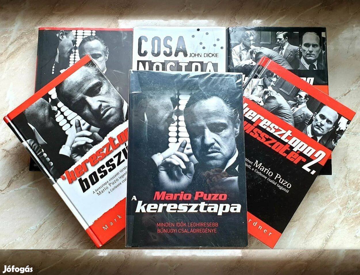 A keresztapa-sztori teljes, 6 kötetes gyűjtemény