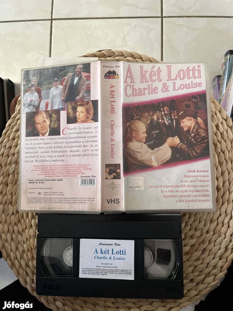 A két lotti vhs film