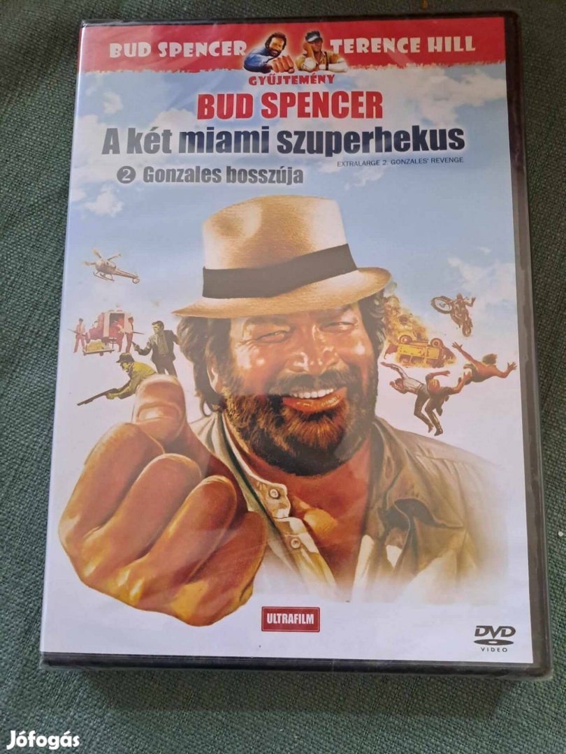 A két miami szuperhekus DVD - Gonzales bosszúja - bontatlan