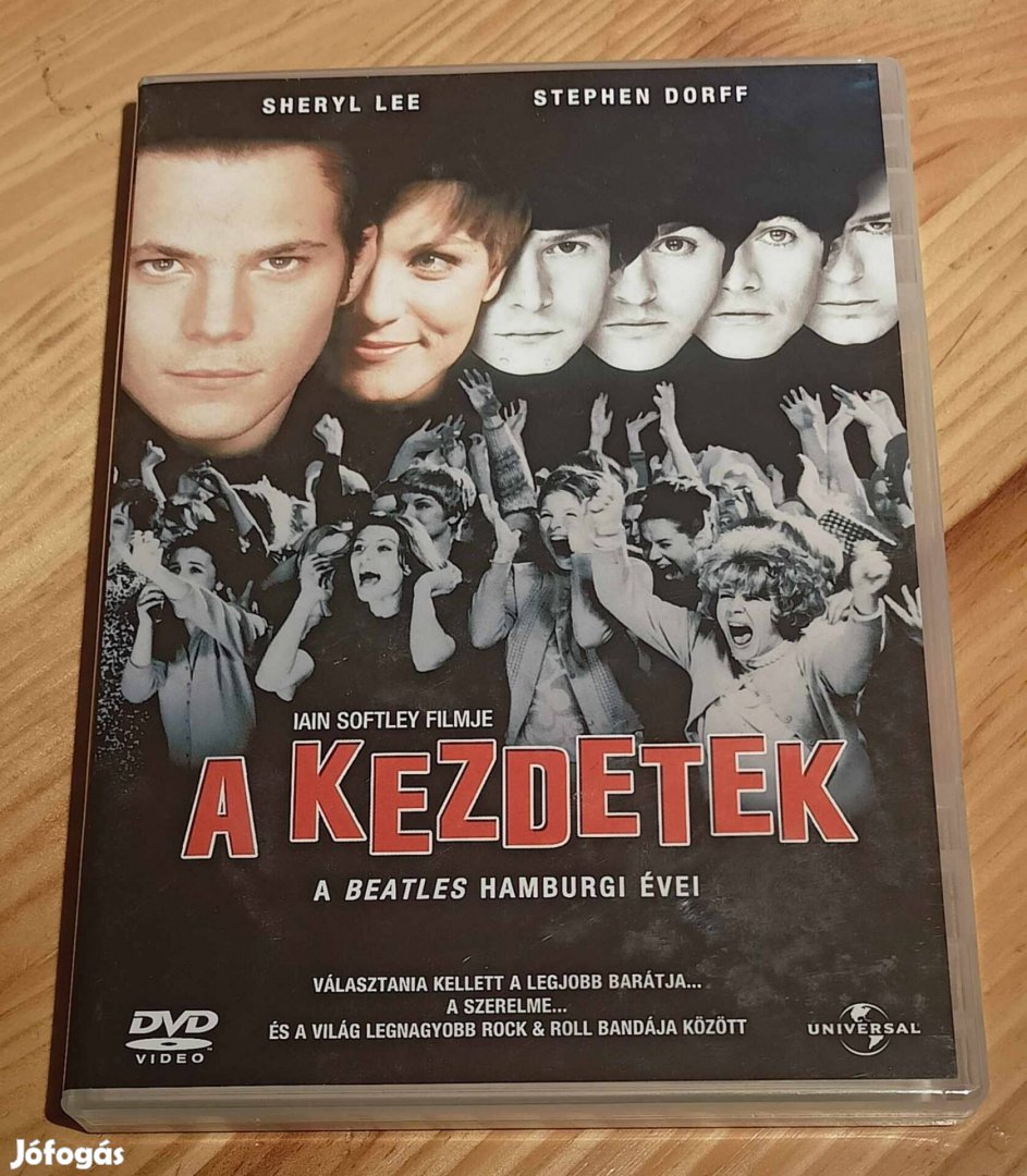 A kezdetek A Beatles hamburgi évei dráma dvd 