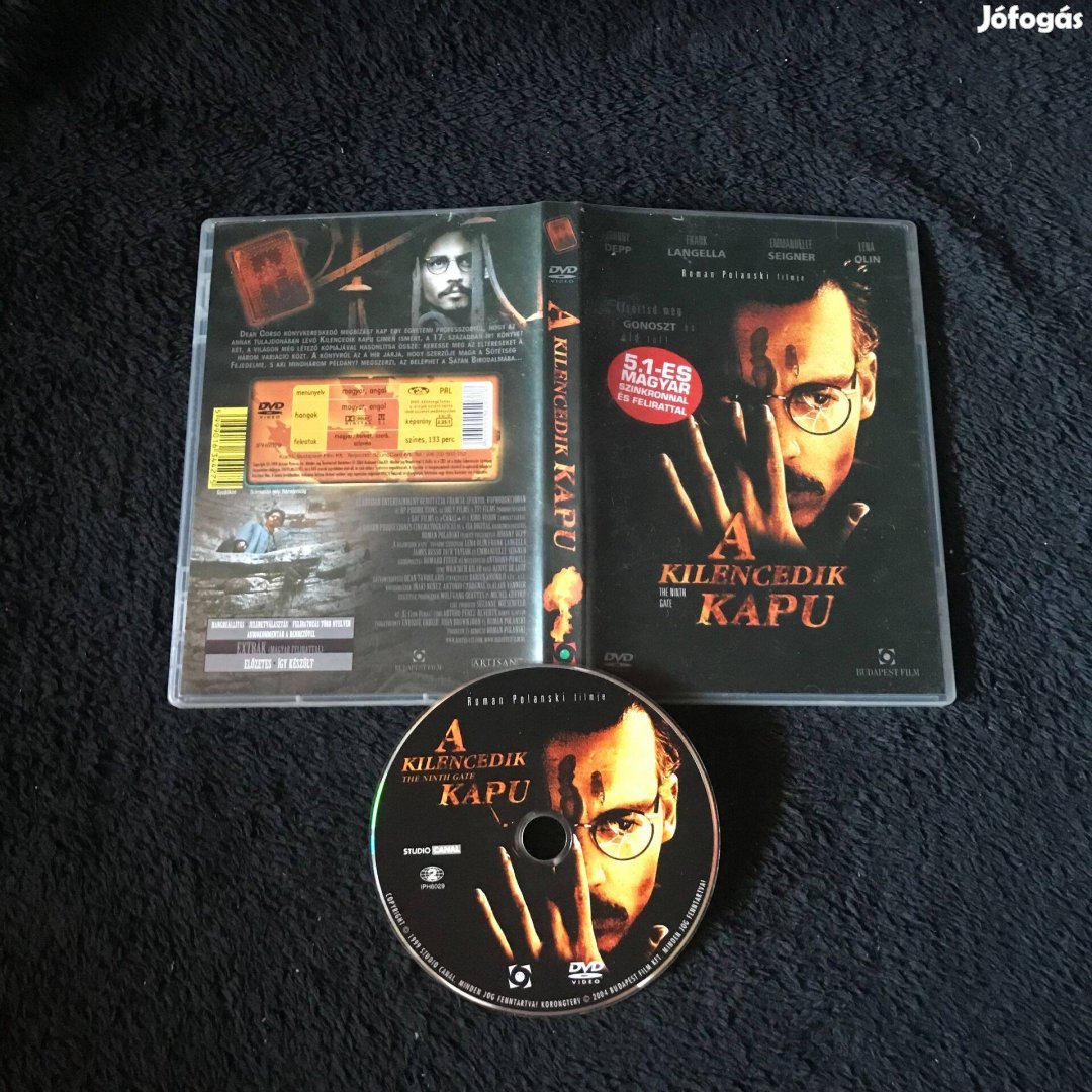 A kilencedik kapu DVD