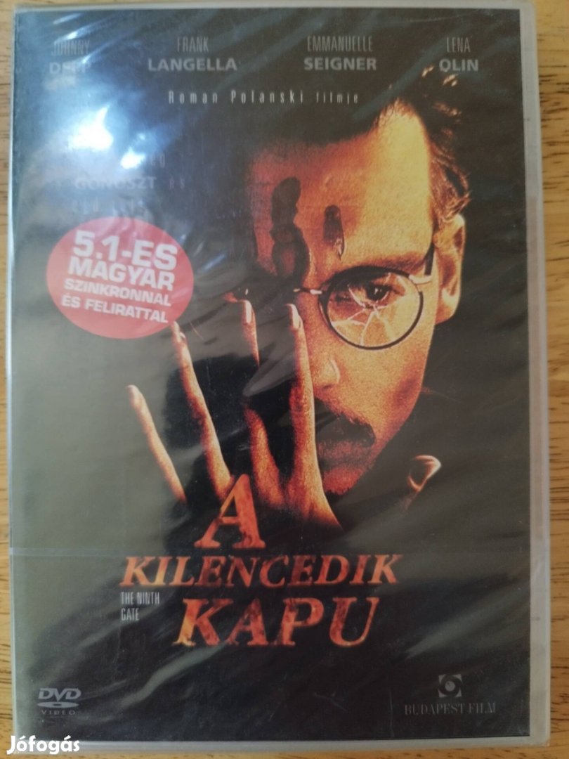 A kilencedik kapu dvd Johnny Depp Bontatlan 