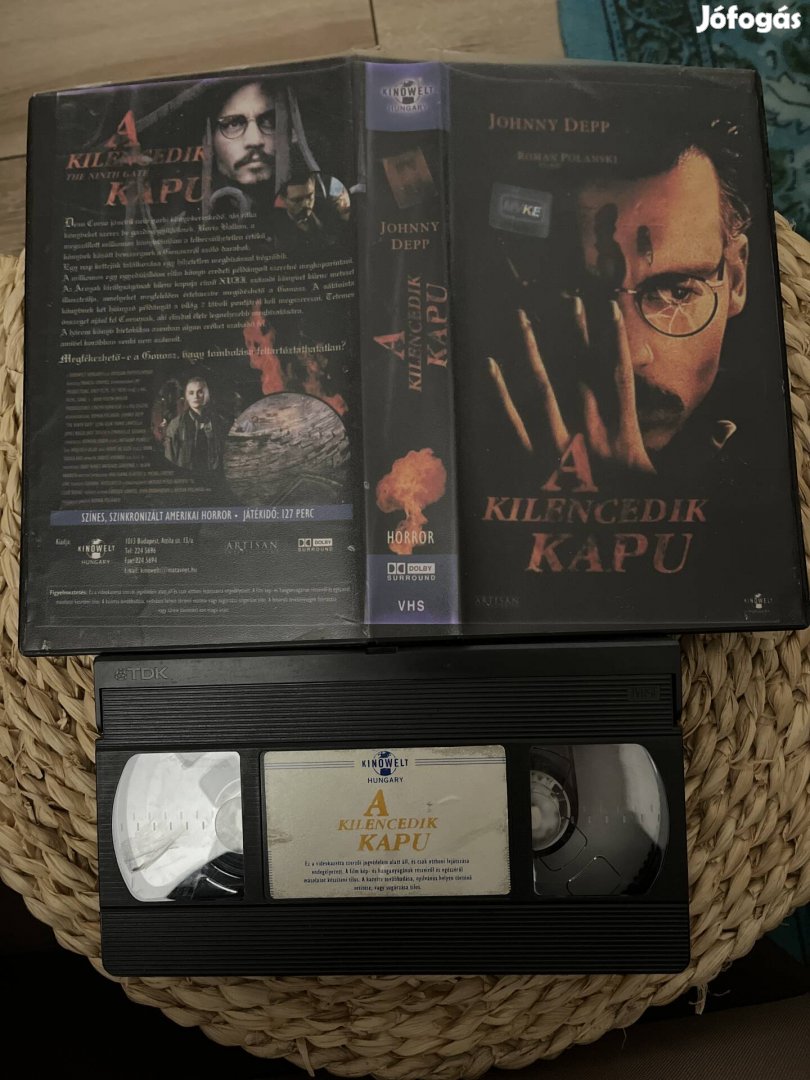 A kilencedik kapu vhs m