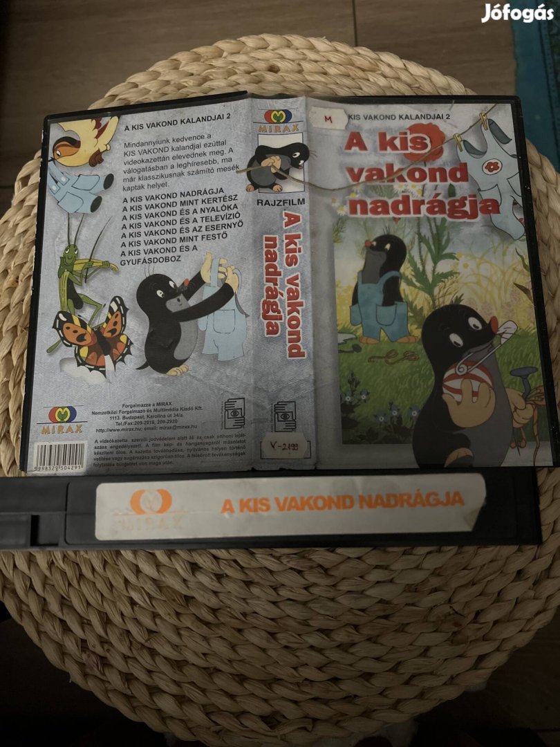 A kis vakond nadrágja vhs r