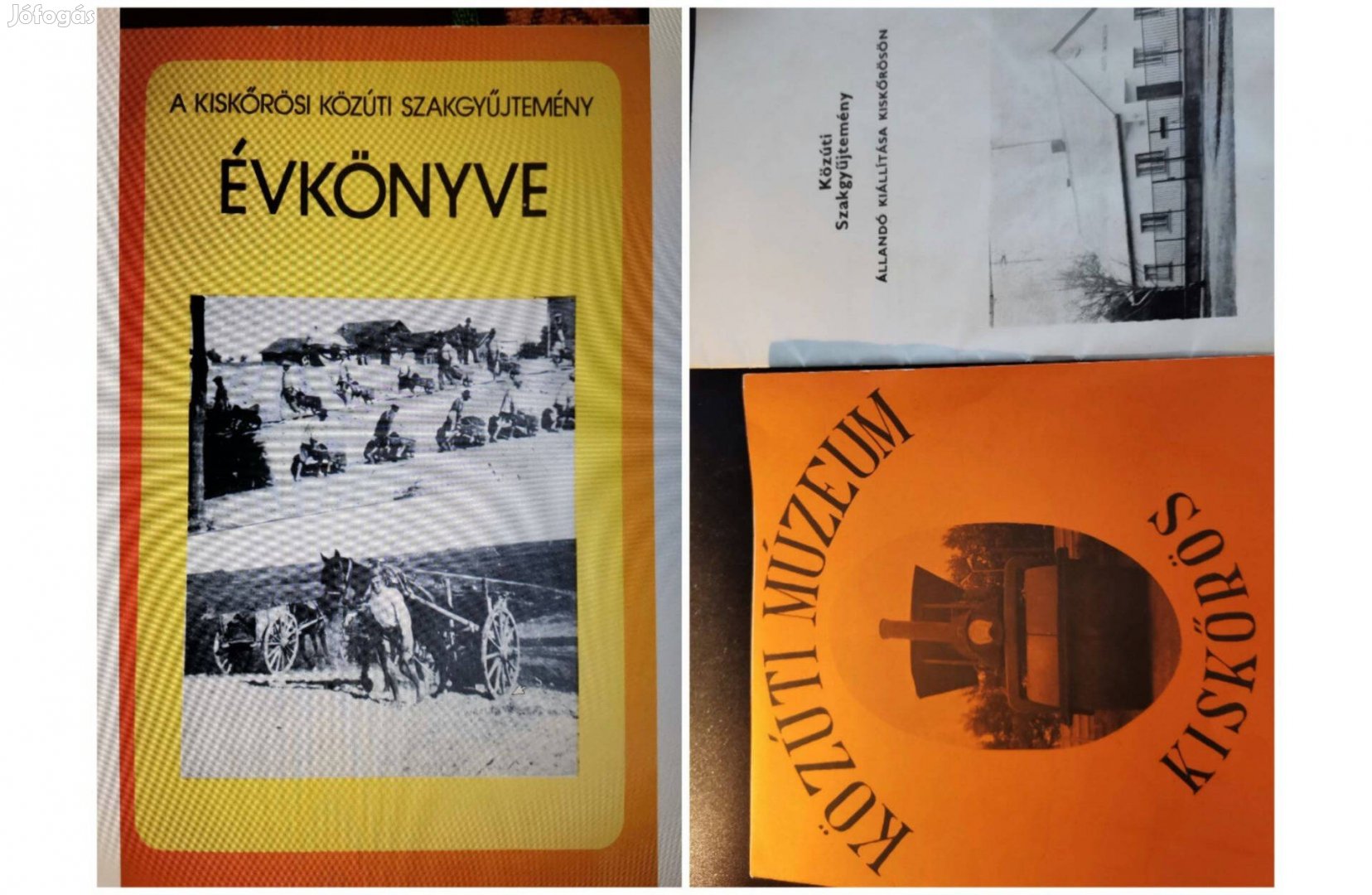 A kiskőrösi közúti szakgyűjtemény évkönyve+ brosúrák