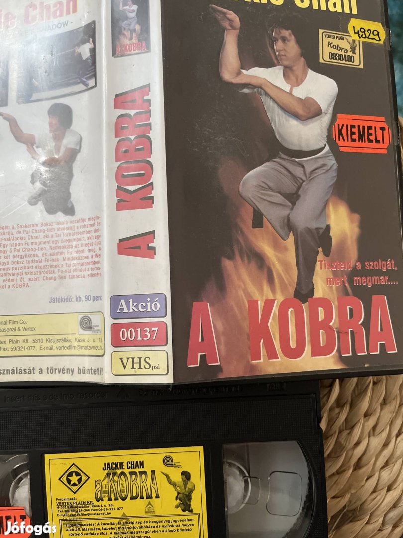 A kobra vhs kazetta