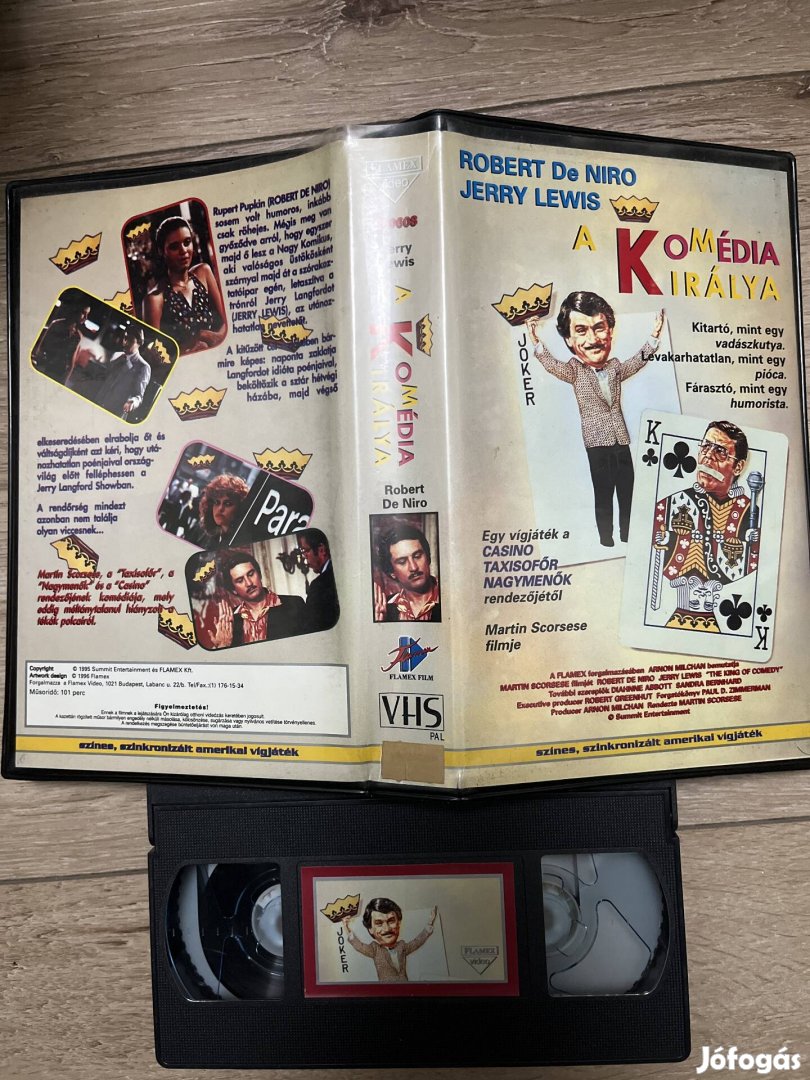 A komédia királya vhs 