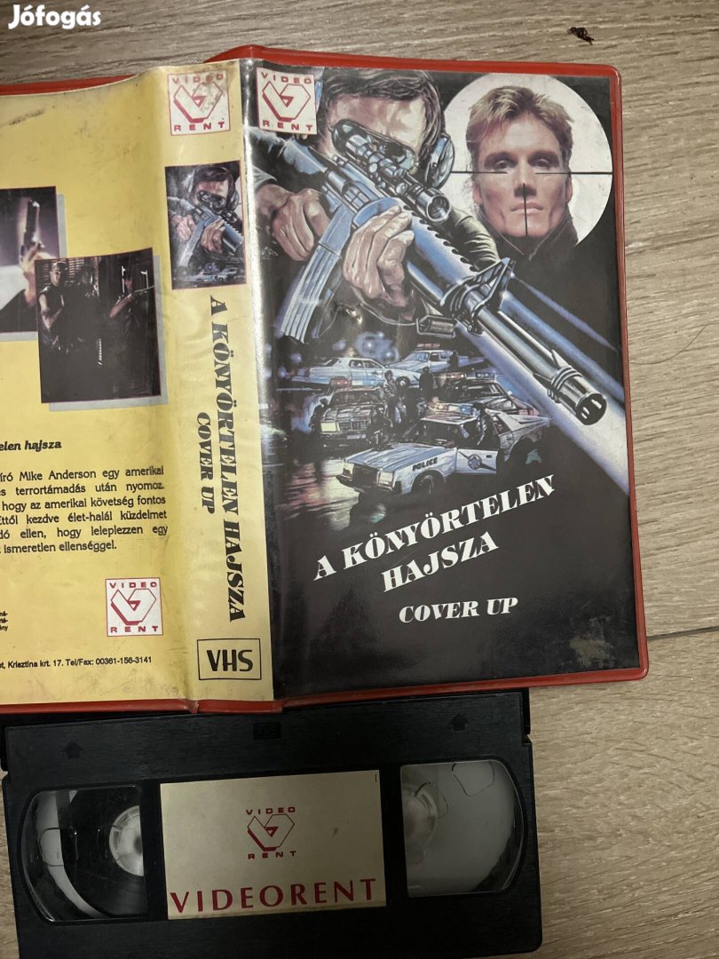 A könyörtelen hajsza vhs 