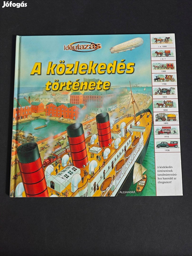 A közlekedés története könyv - alexandra kiadó