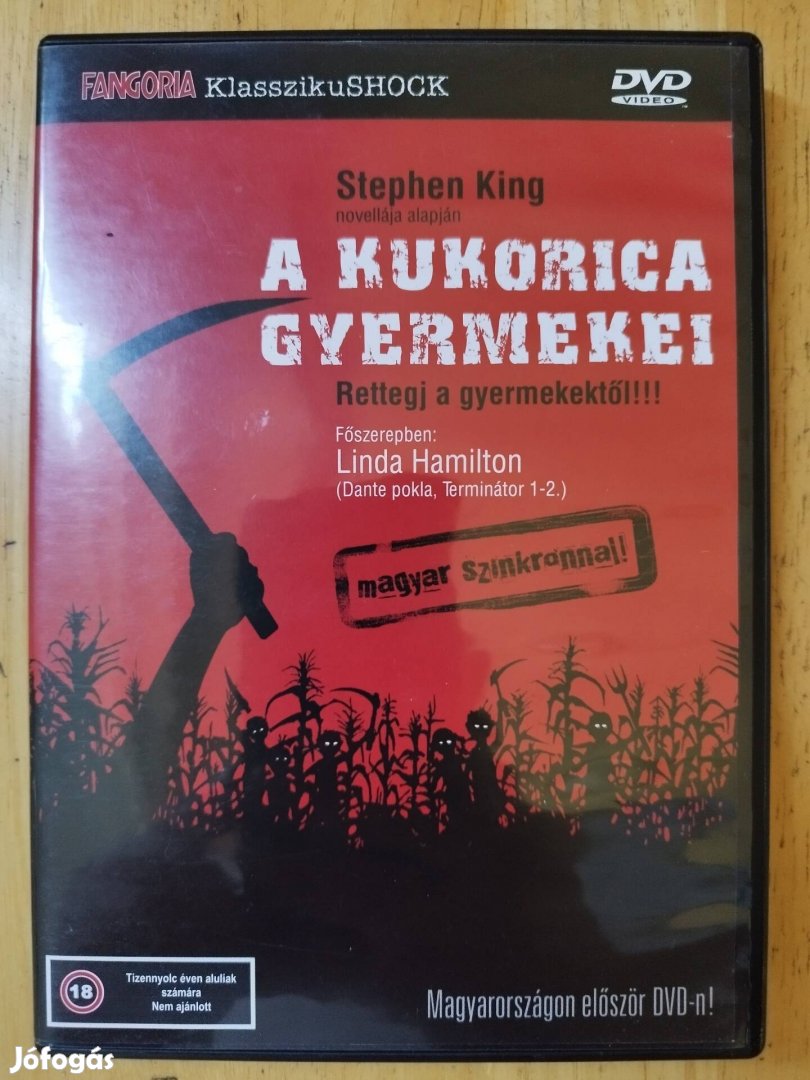 A kukorica gyermekei dvd Stephen King 