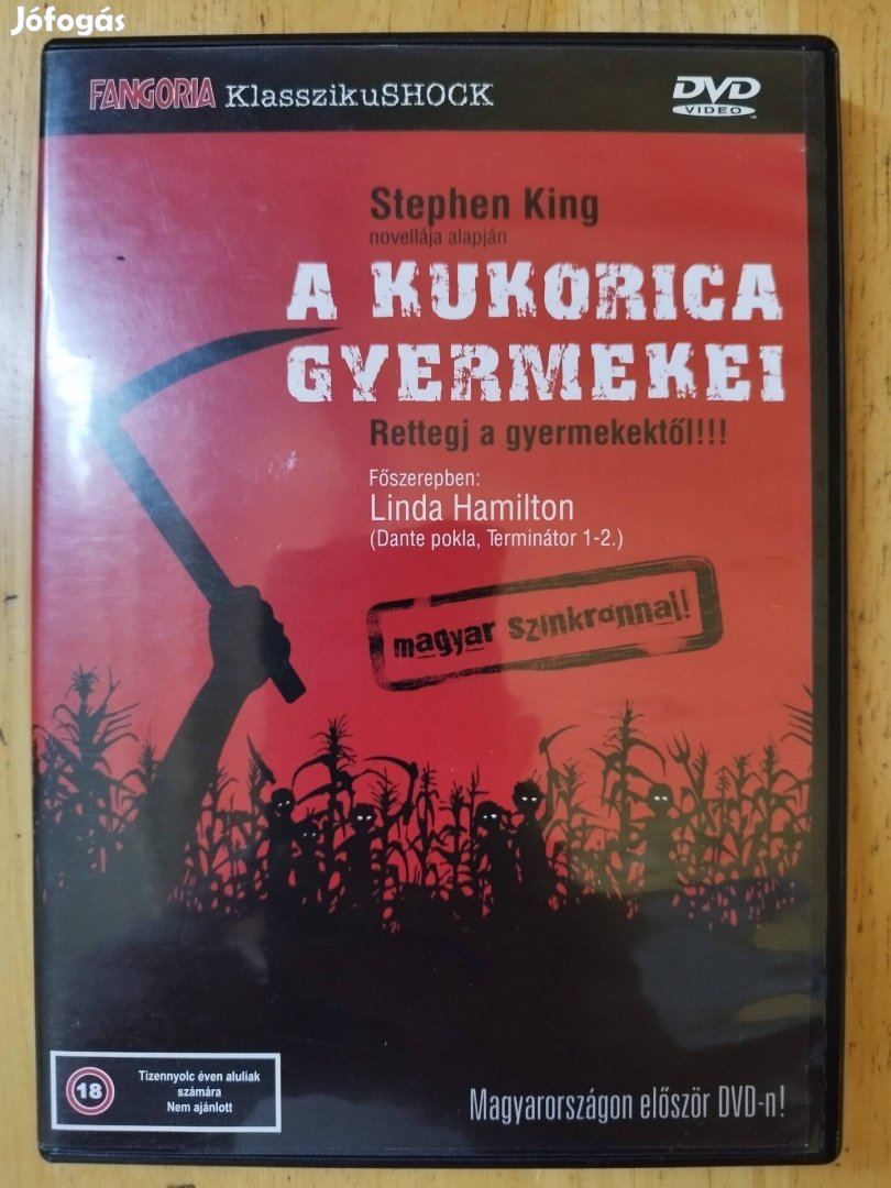 A kukorica gyermekei dvd Stephen King 