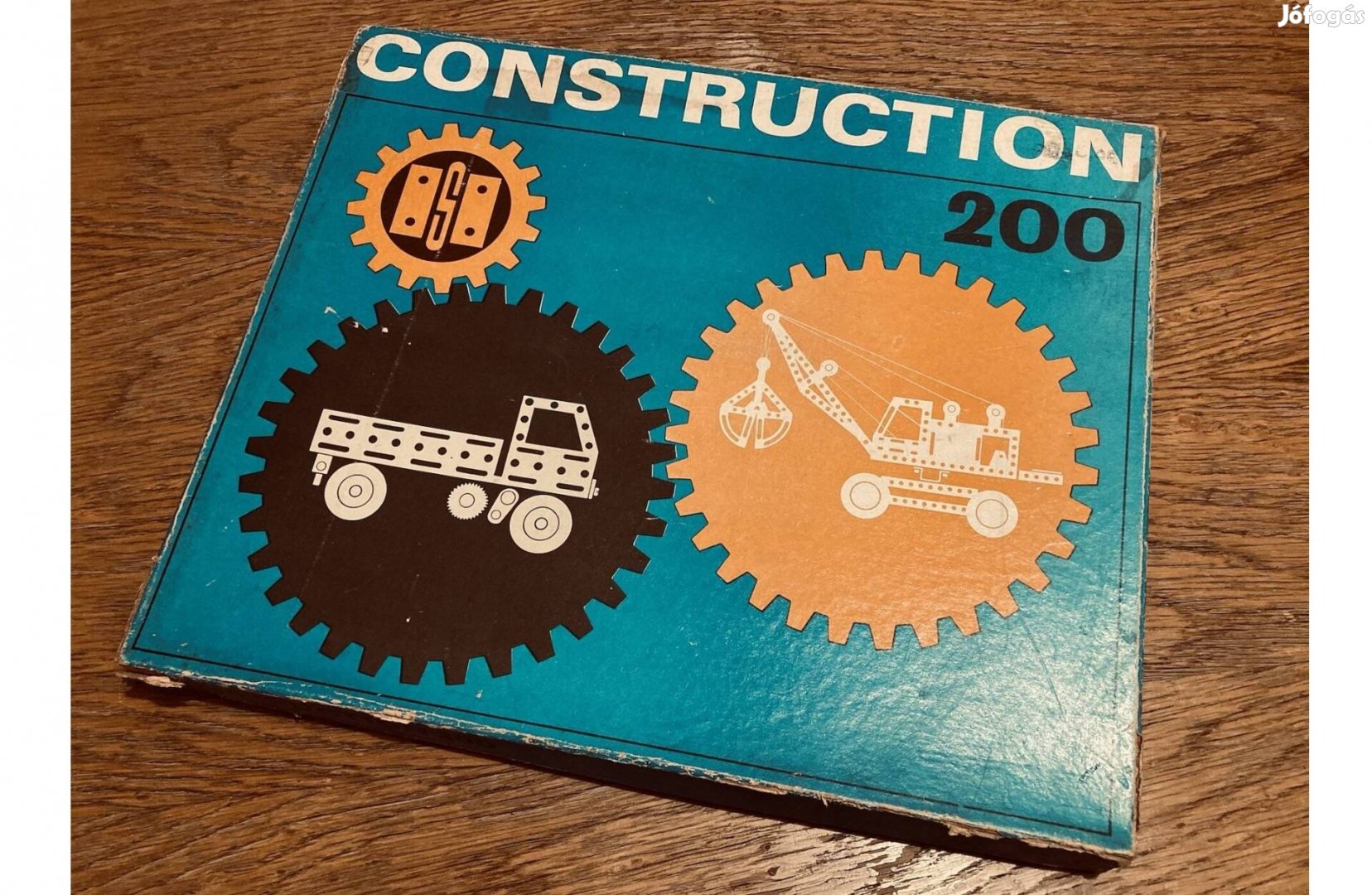 A kultikus Construction 200 fémösszerakó játék