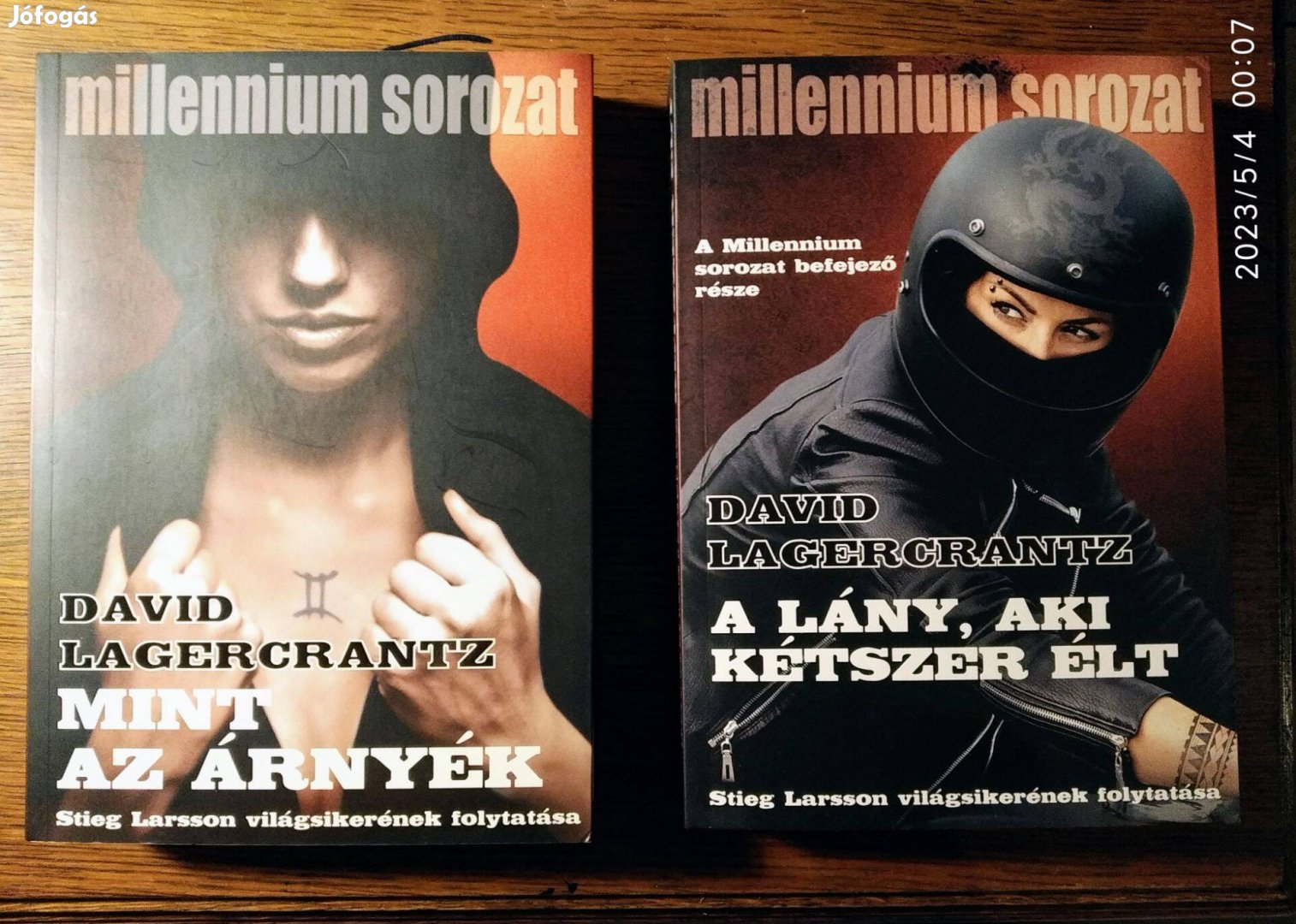 A lány, aki kétszer élt David Lagercrantz Animus Kiadó, 2019
